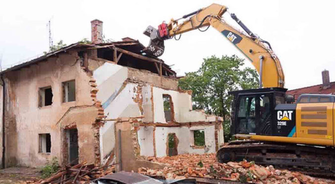 Демонтаж зданий и сооружений в Томске