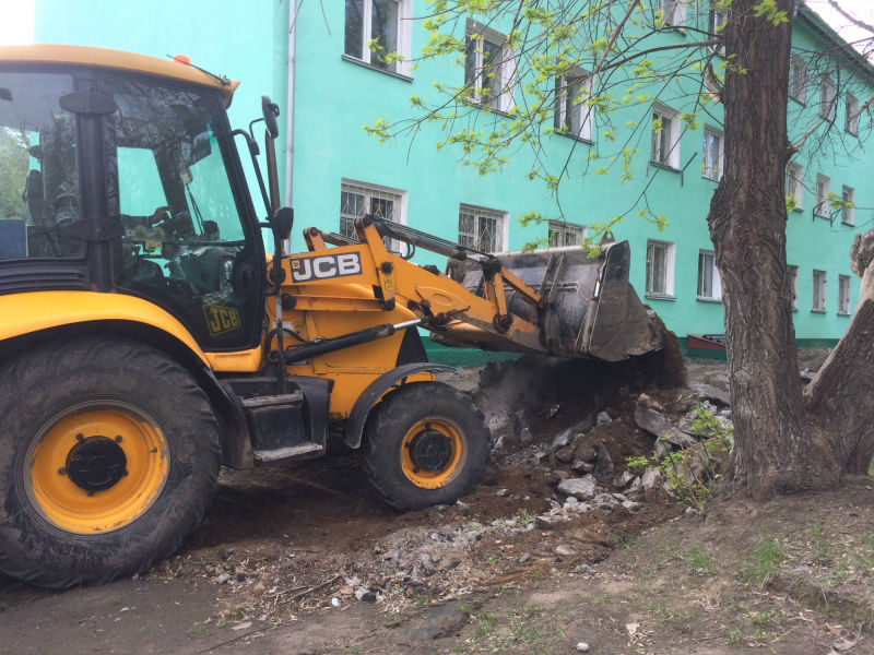 Демонтаж отмоски и вывоз строительного мусора в Томске