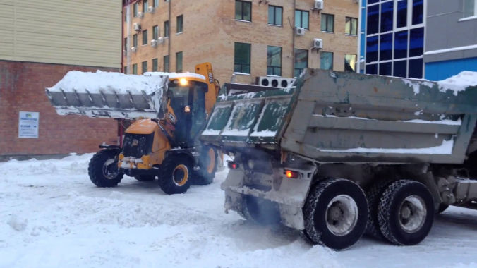 Уборка и Вывоз снега в Томске