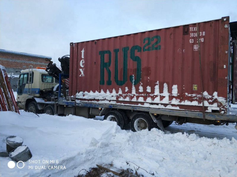 Перевозка контейнеров в Томске